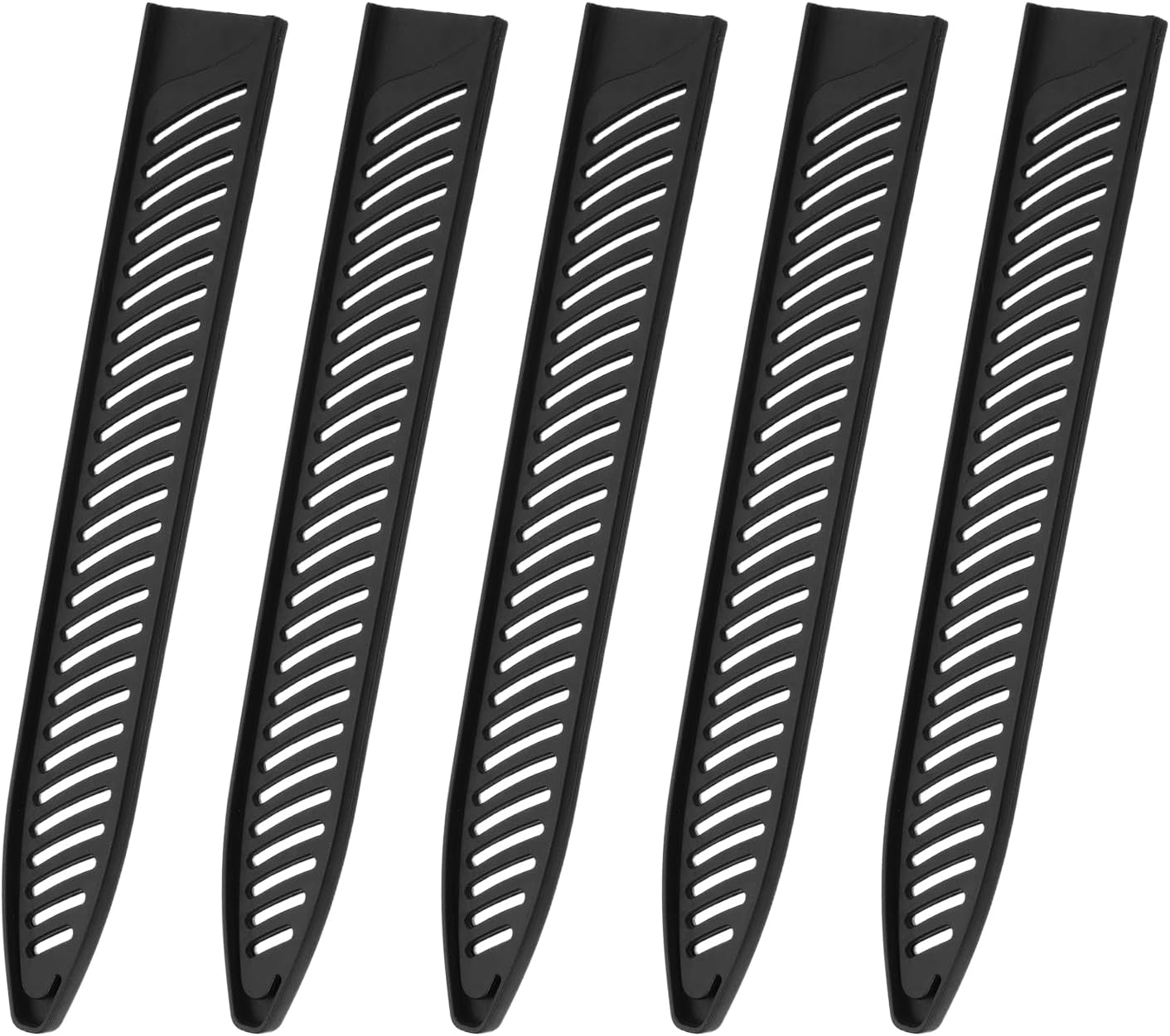 Knife Cover Sleeves Blade Edge Guards for 9.5" Carving Knife Protector Universal Blade Sheath for Kitchen, Black