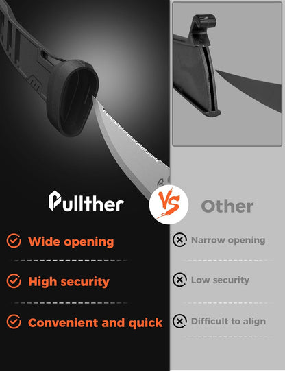 9 Inch Fillet Knife for fish,Stainless Steel Filet Knives with Non-Slip Handle,Fishing Gear with Protective Sheath