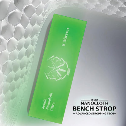 Nanocloth 8 Micron Knife Strop 210x70mm(unloaded)-Premium Ultra bench knife Strop for Diamond Emulsions