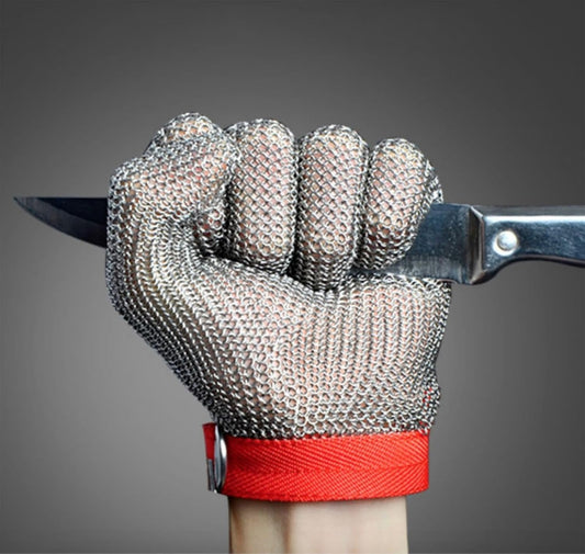 stainless steel gloves, cutting resistant gloves, 304 stainless steel wire, anti cutting gloves