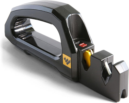 Handheld Pivot Pro Knife and Tool Sharpener, WSHHDPVT, Black