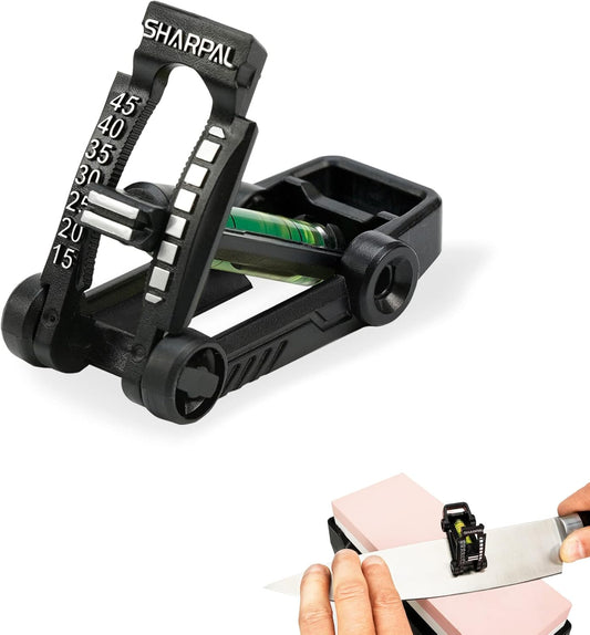 194H Whetstone Knife Blade Sharpener Sharpening Stone Angle Guide | Chisel/Plane Iron Blade Honing Guide, Knife Edge Angle Finder, Knife Sharpening Trainer (Angle from 15° to 45°)