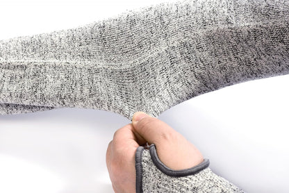 Cut Resistant Arm Sleeves Level 5 Arm Protection Sleeves Grey Gardening Sleeves for Women Men