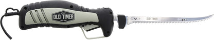 Electric Fillet Knife with Rechargeable Battery, 8" Blade, High Carbon Stainless Steel, For Fishing, Filleting, and Outdoors