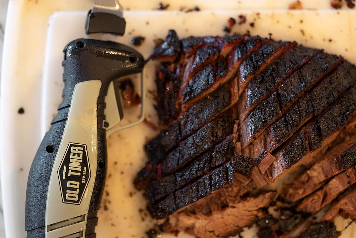 Electric Fillet Knife with Rechargeable Battery, 8" Blade, High Carbon Stainless Steel, For Fishing, Filleting, and Outdoors