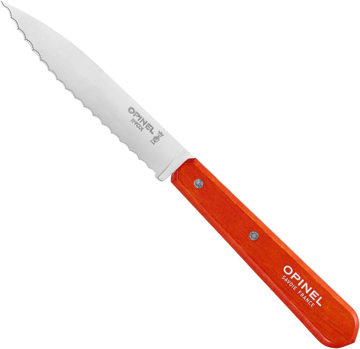 Les Essentials 4 Piece Kitchen Prep Knife Set, Wood Handles (Primo)