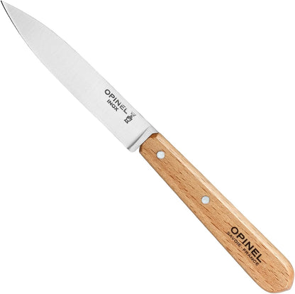 Les Essentials 4 Piece Kitchen Prep Knife Set, Wood Handles (Primo)