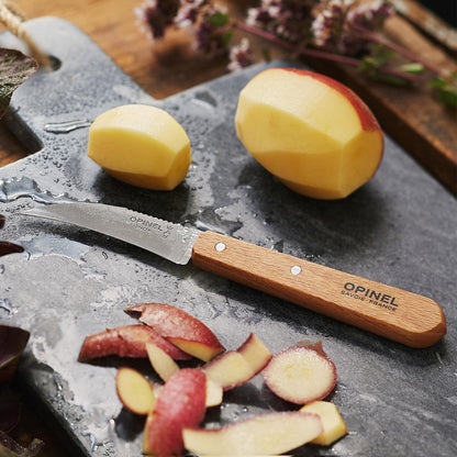 Les Essentials 4 Piece Kitchen Prep Knife Set, Wood Handles (Primo)