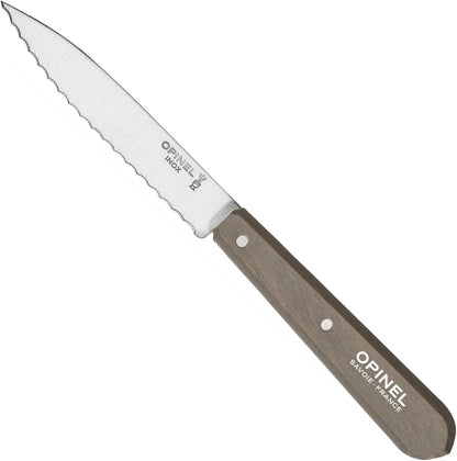 Les Essentials 4 Piece Kitchen Prep Knife Set, Wood Handles (Primo)