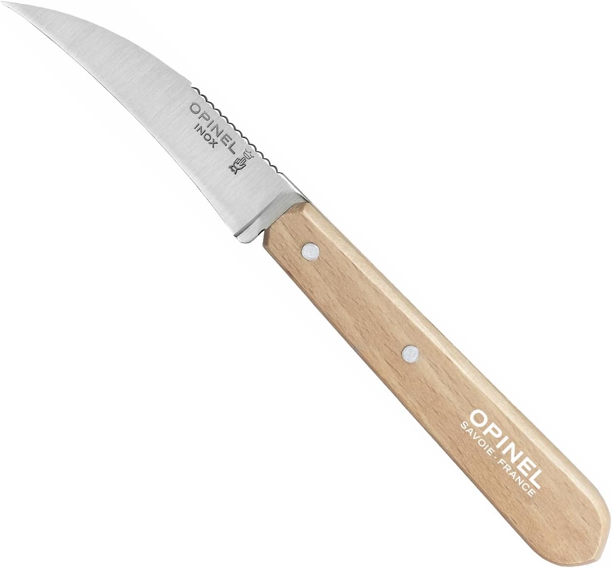 Les Essentials 4 Piece Kitchen Prep Knife Set, Wood Handles (Primo)