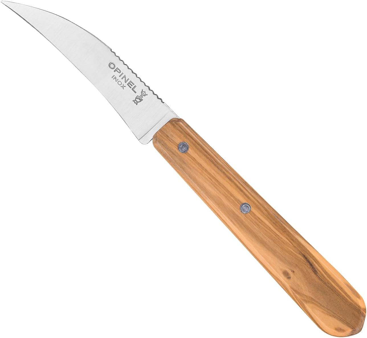 Les Essentials 4 Piece Kitchen Prep Knife Set, Wood Handles (Primo)