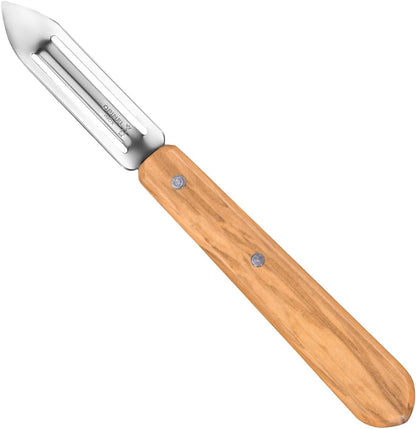 Les Essentials 4 Piece Kitchen Prep Knife Set, Wood Handles (Primo)