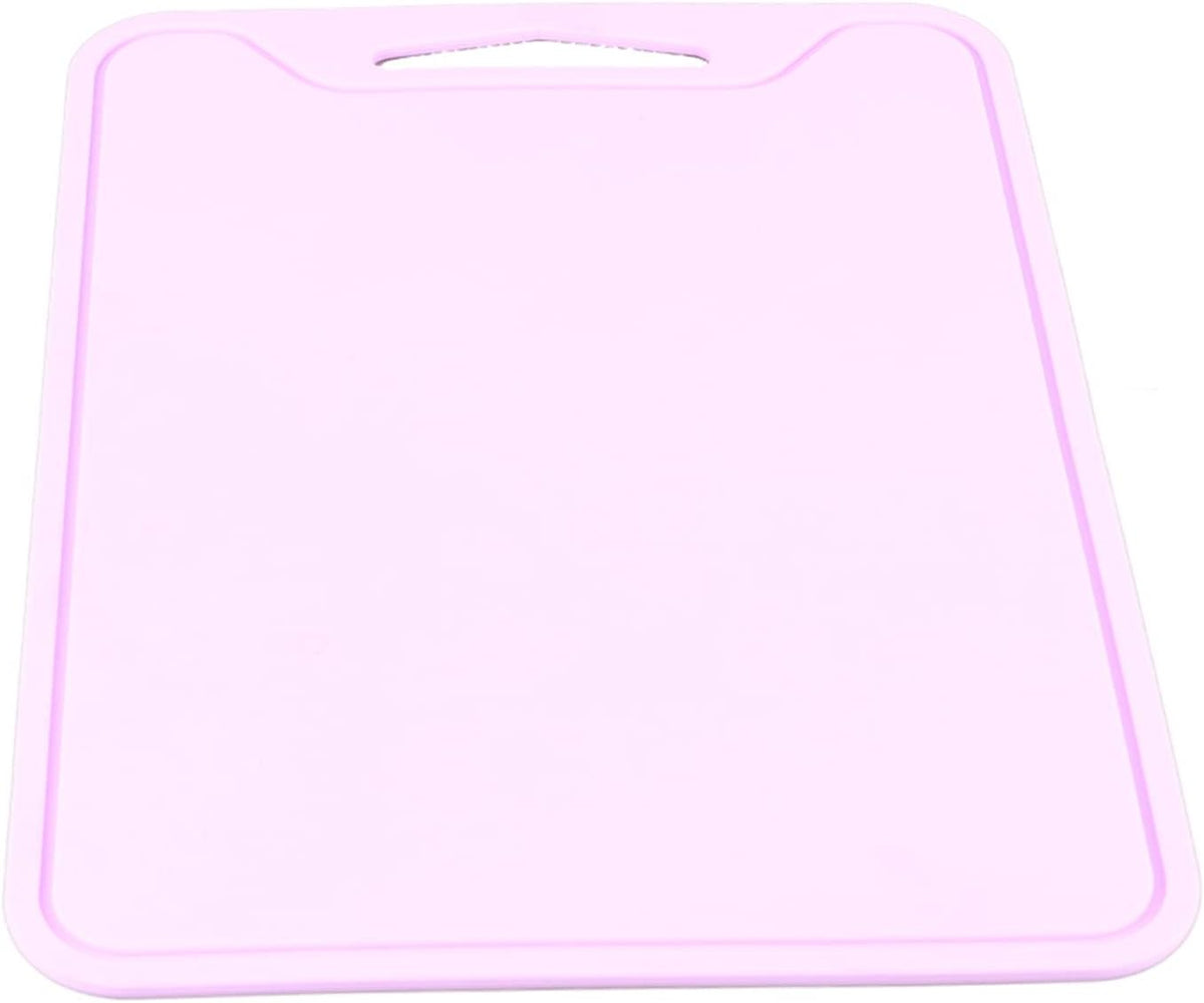 Silicone Cutting Board Flexible Chopping Mats with Juice Groove Non Slip Handle Free Dishwasher Safe Food Grade Heat Kitchen Mat