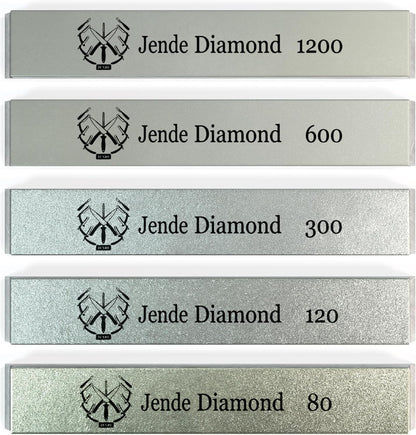 1x6 Diamond Sharpening Stone Plate for Edge Pro, JIGS, TSProf, Hapstone Sharpener, Ruxin (300 Grit)
