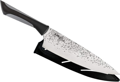 Luna Asian Utility Knife 6.5", Narrow, Straight-Bladed Kitchen Knife Perfect for Precise Cuts, Ideal for Preparing Stir Fry, Hand-Sharpened Japanese Knife