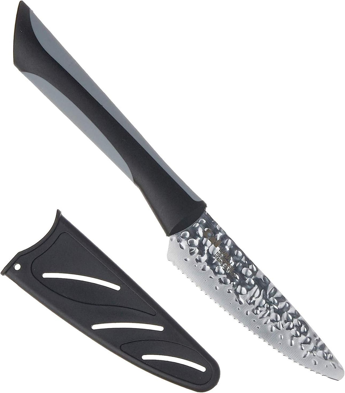 Luna Asian Utility Knife 6.5", Narrow, Straight-Bladed Kitchen Knife Perfect for Precise Cuts, Ideal for Preparing Stir Fry, Hand-Sharpened Japanese Knife