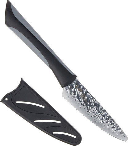 Luna Asian Utility Knife 6.5", Narrow, Straight-Bladed Kitchen Knife Perfect for Precise Cuts, Ideal for Preparing Stir Fry, Hand-Sharpened Japanese Knife