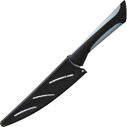 Luna Asian Utility Knife 6.5", Narrow, Straight-Bladed Kitchen Knife Perfect for Precise Cuts, Ideal for Preparing Stir Fry, Hand-Sharpened Japanese Knife