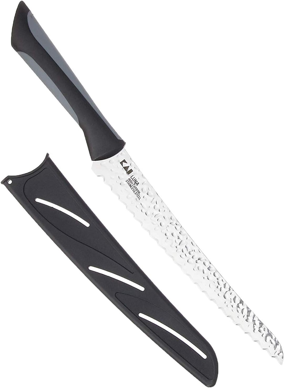 Luna Asian Utility Knife 6.5", Narrow, Straight-Bladed Kitchen Knife Perfect for Precise Cuts, Ideal for Preparing Stir Fry, Hand-Sharpened Japanese Knife