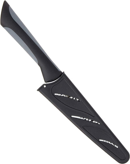 Luna Asian Utility Knife 6.5", Narrow, Straight-Bladed Kitchen Knife Perfect for Precise Cuts, Ideal for Preparing Stir Fry, Hand-Sharpened Japanese Knife
