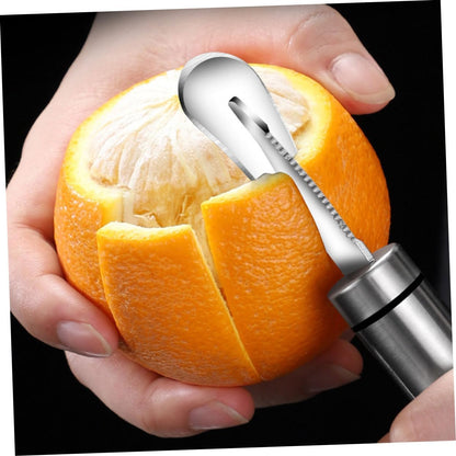 2Pcs Citrus Peeler Orange Opener Grapefruit Knife Home Fruit Peelers for Effortless Peeling Kitchen Use