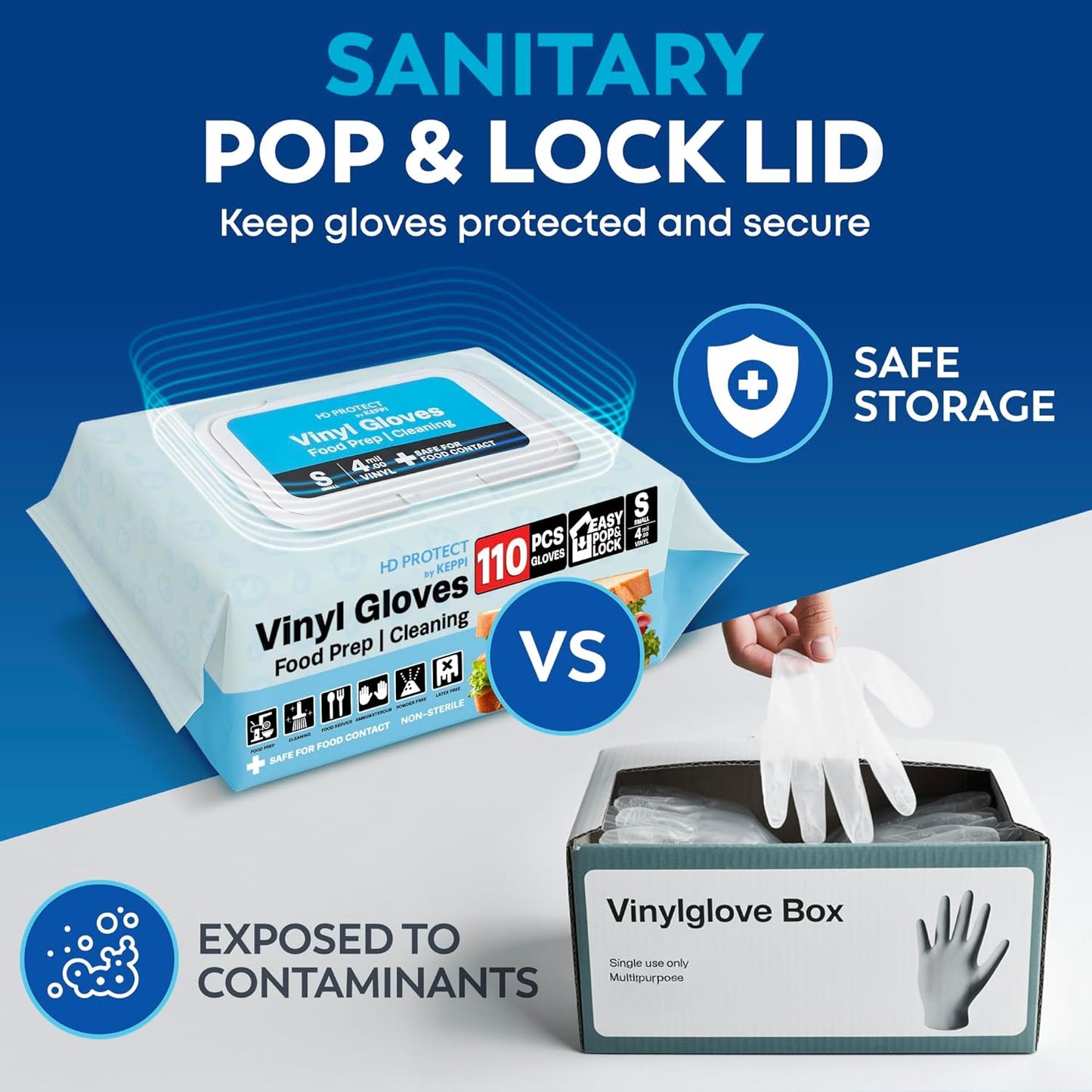 600 Pack Disposable Food Prep Gloves – Clear Polyethylene, Latex- BPA & Powder-Free – Bulk Kitchen Gloves for Cooking, Catering, BBQ, Baking, Restaurant Food Handling