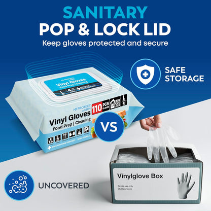 600 Pack Disposable Food Prep Gloves – Clear Polyethylene, Latex- BPA & Powder-Free – Bulk Kitchen Gloves for Cooking, Catering, BBQ, Baking, Restaurant Food Handling