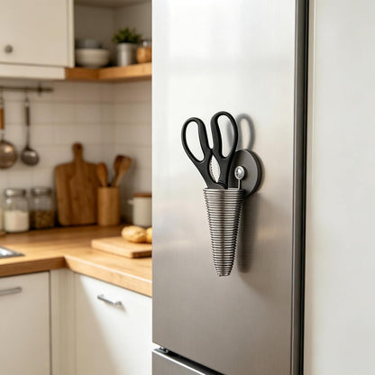 Magnetic Scissor Holder Magnetic Kitchen Shear Holder Kitchen Shears Cutting Poultry Shears Cooking Utility Rack Hanging