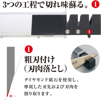 Knife Sharpner Diamond Ceramic Made in Japan