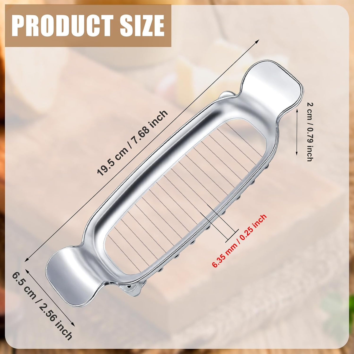 Stainless Steel Cheese Cutter and Butter Slicer