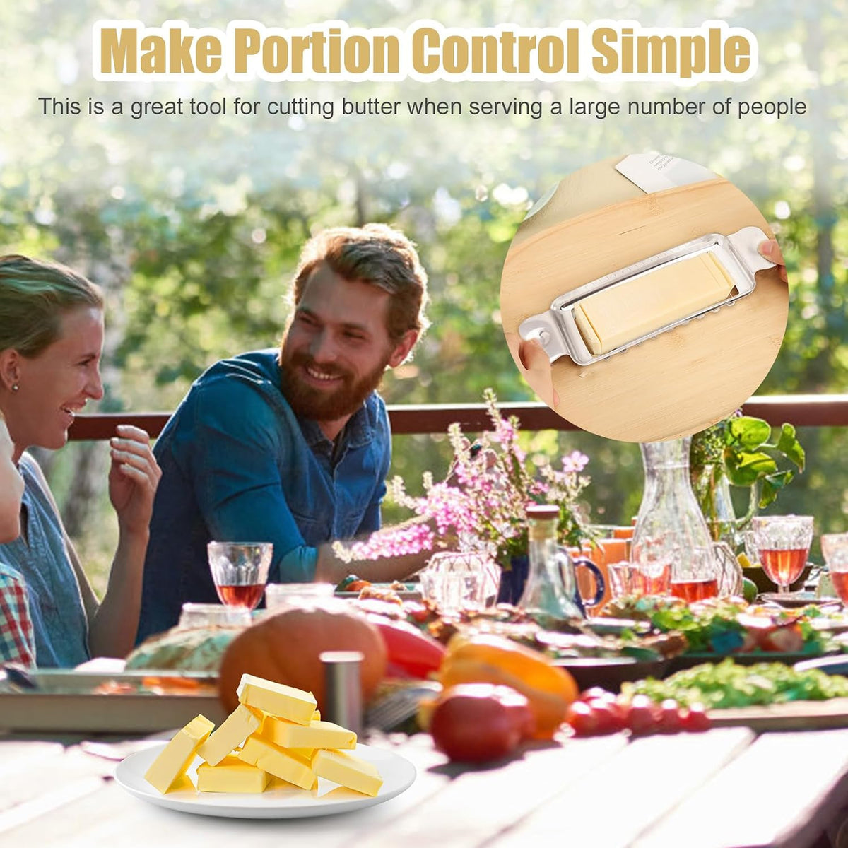Stainless Steel Cheese Cutter and Butter Slicer