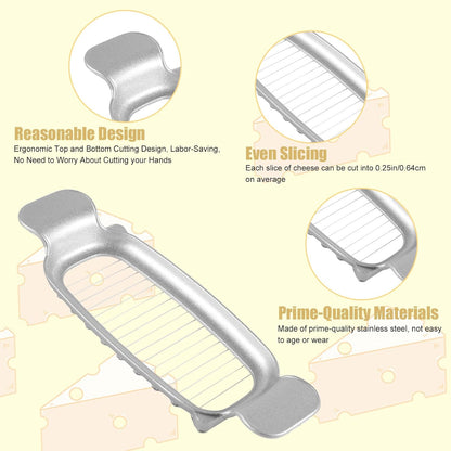 Stainless Steel Cheese Cutter and Butter Slicer