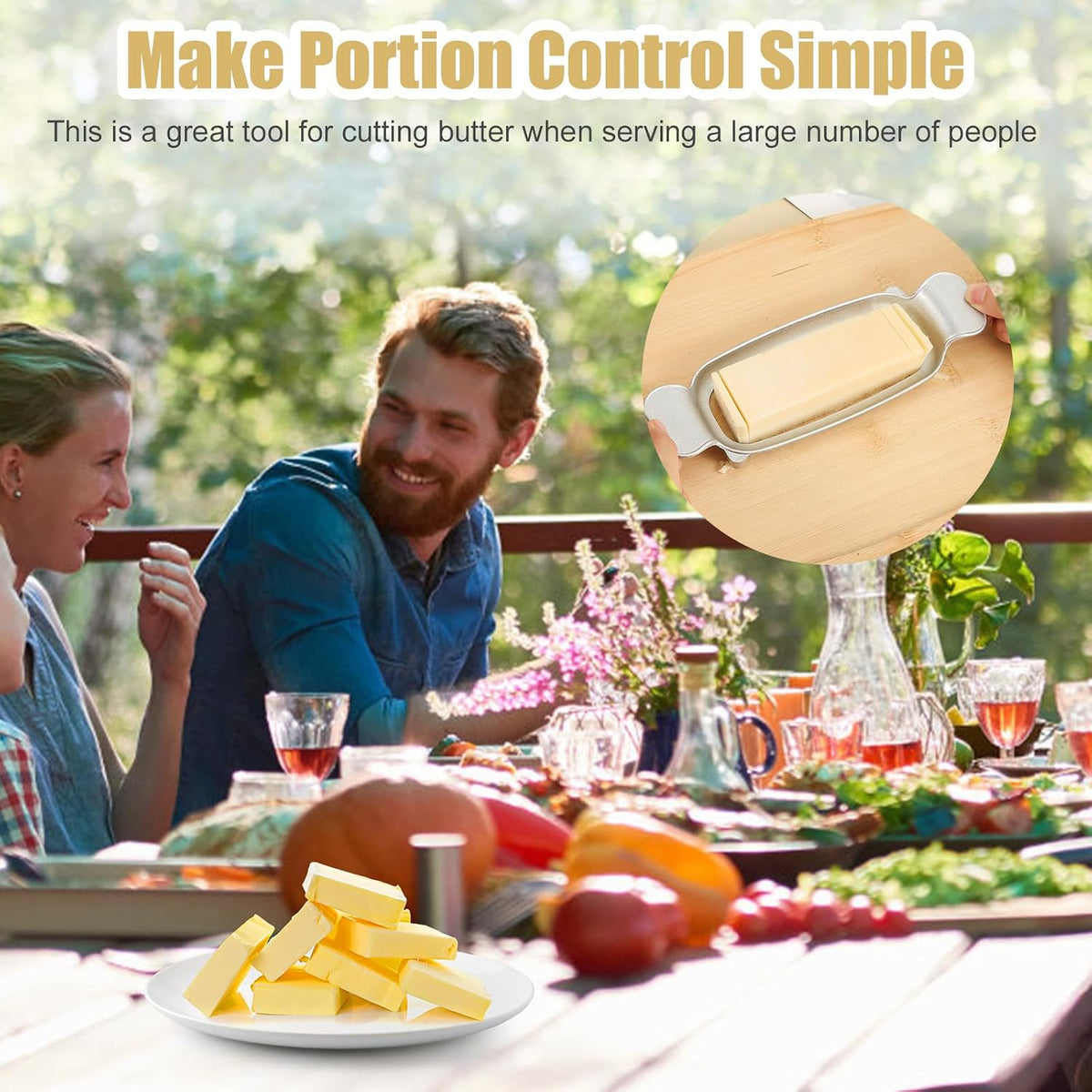 Stainless Steel Cheese Cutter and Butter Slicer