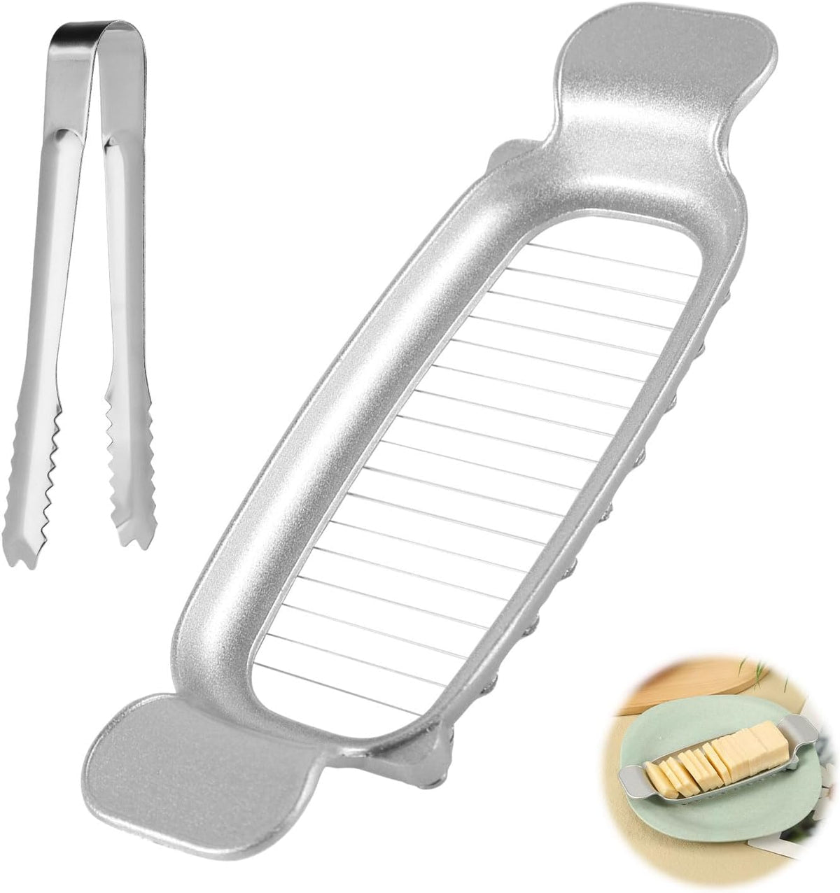Stainless Steel Cheese Cutter and Butter Slicer