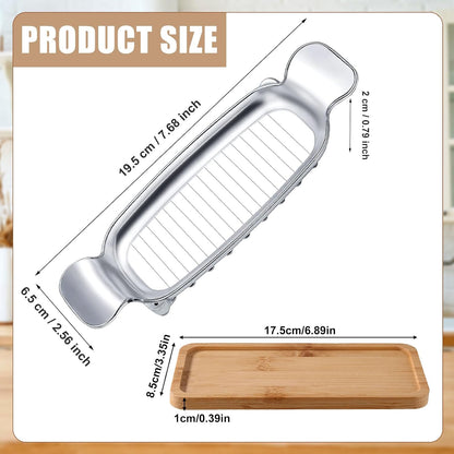 Stainless Steel Cheese Cutter and Butter Slicer