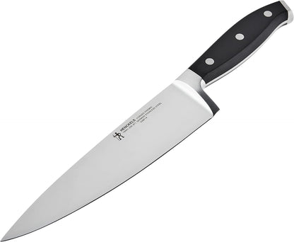 Forged Accent Razor-Sharp 8-inch Chef's Knife, Black, German Engineered Informed by 100+ Years of Mastery