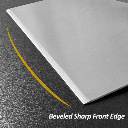 Multipurpose Bench Scraper Kitchen Utensil for Flat Top Griddle, Dough Scraper Cutter for Bread and Pizza Cutter - Stainless Steel Metal Griddle Scraper Chopper
