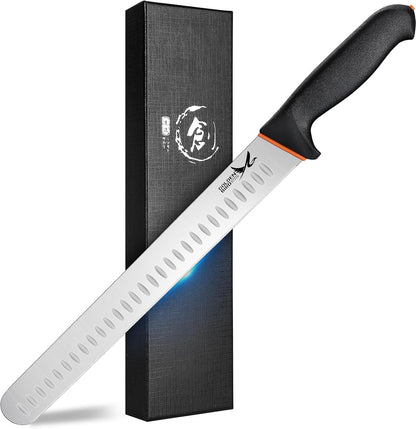 Golden Bird Butcher Knife Set - Non-slip Skinning Knife Set with Roll Bag | Professional Game Processing Knives Sets - Butcher & Skinning Boning Knives with German Stainless Steel, Gift for Men