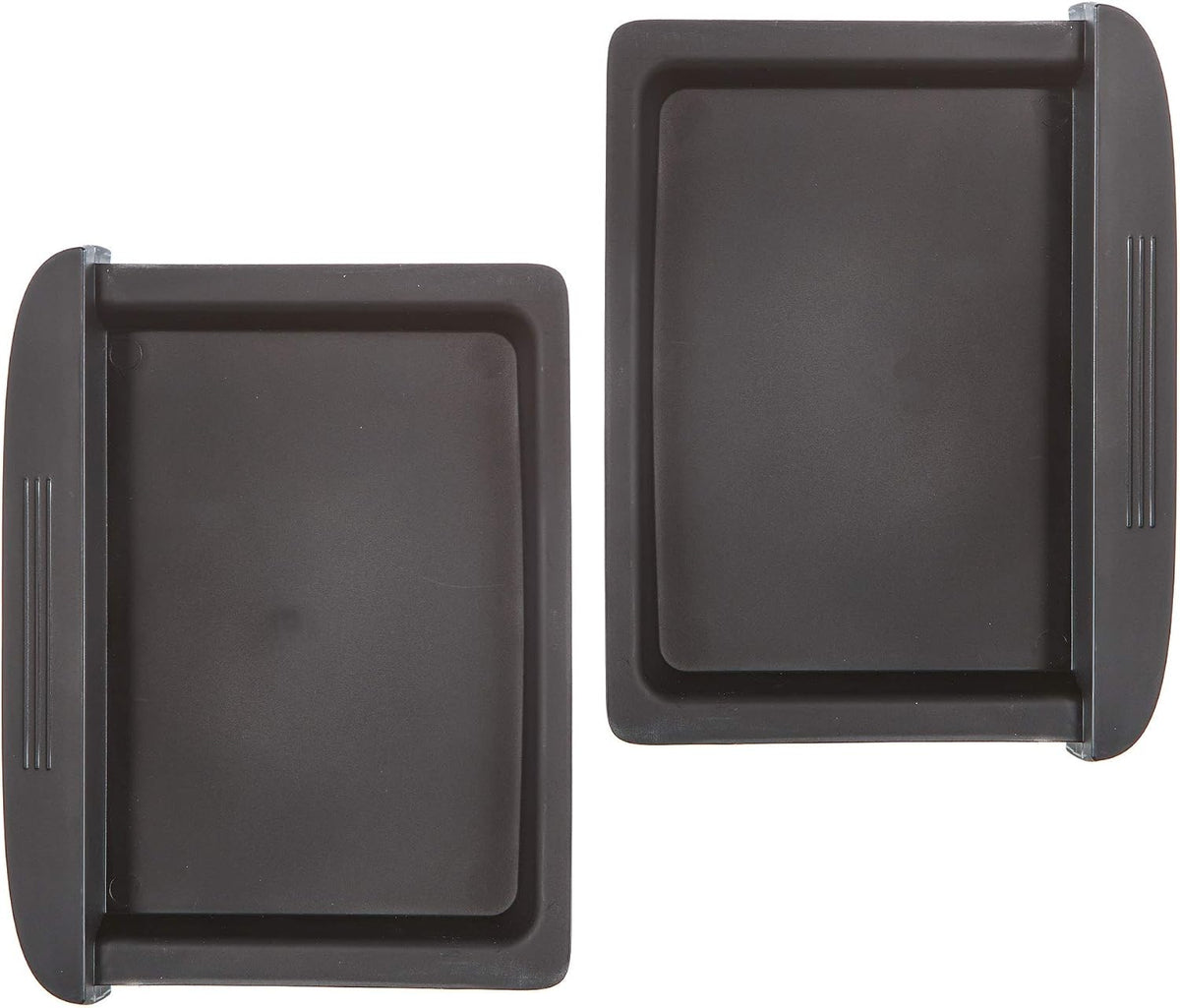 Glad Acacia Wood Cutting Board with Slide Out Trays | Catches Food and Waste | Solid Wooden Butcher Block with Removable Drawers | Kitchen Cooking Supplies, Brown, Black