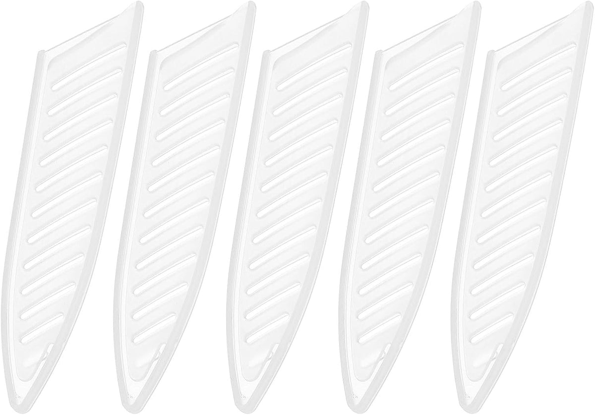 5Pcs Knife Cover Sleeves Blade Edge Guards for 5" Utility Knife Protector Universal Knife Sheath for Kitchen, White