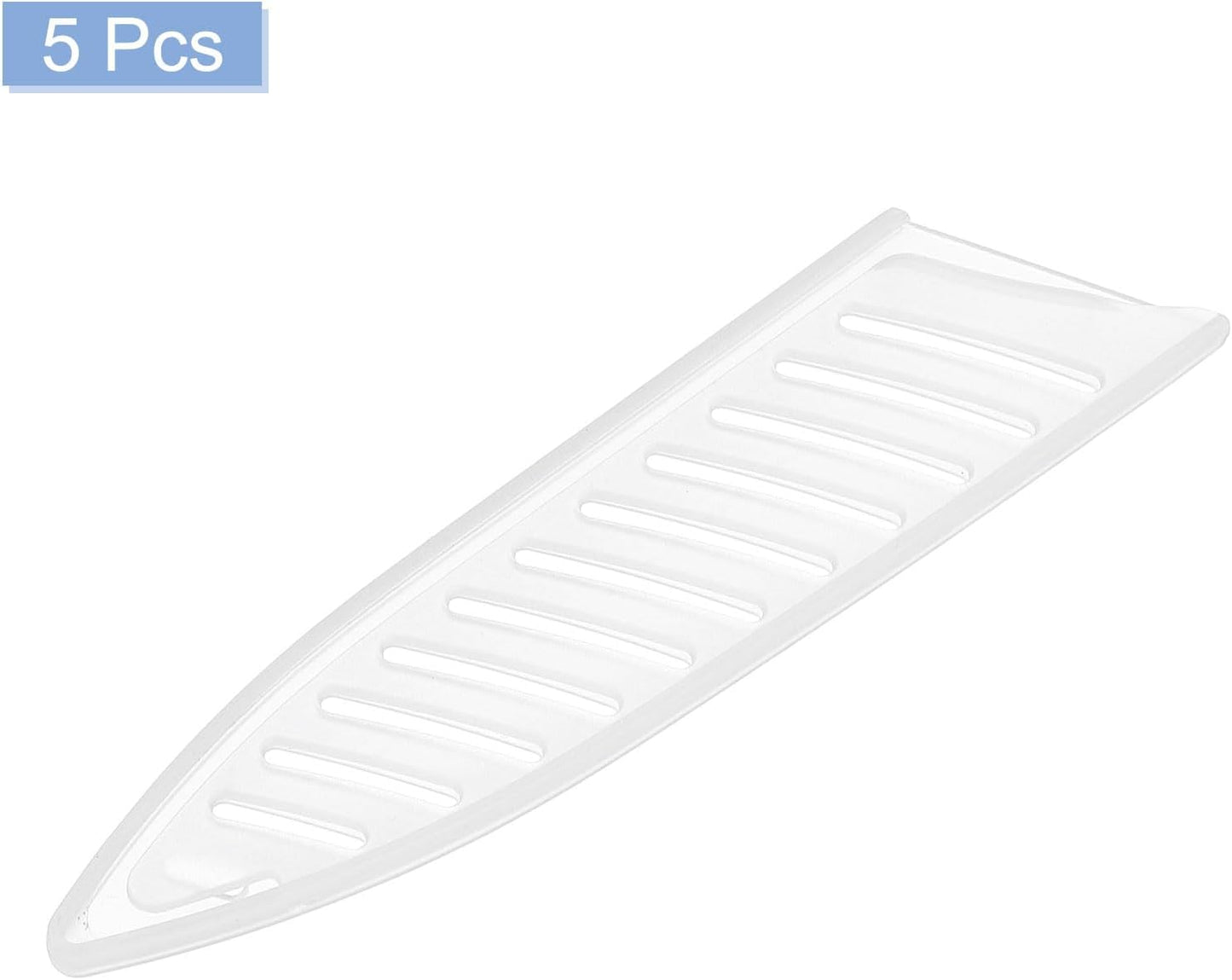 5Pcs Knife Cover Sleeves Blade Edge Guards for 5" Utility Knife Protector Universal Knife Sheath for Kitchen, White