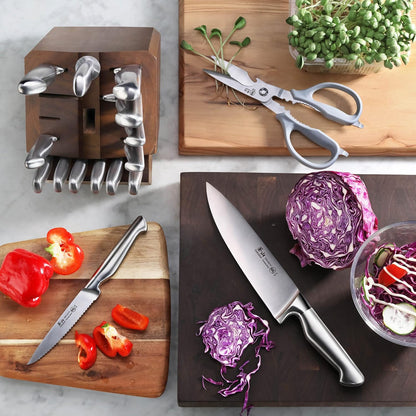 Cangshan Sanford Series 1027051 German Steel 17-Piece Knife Block Set