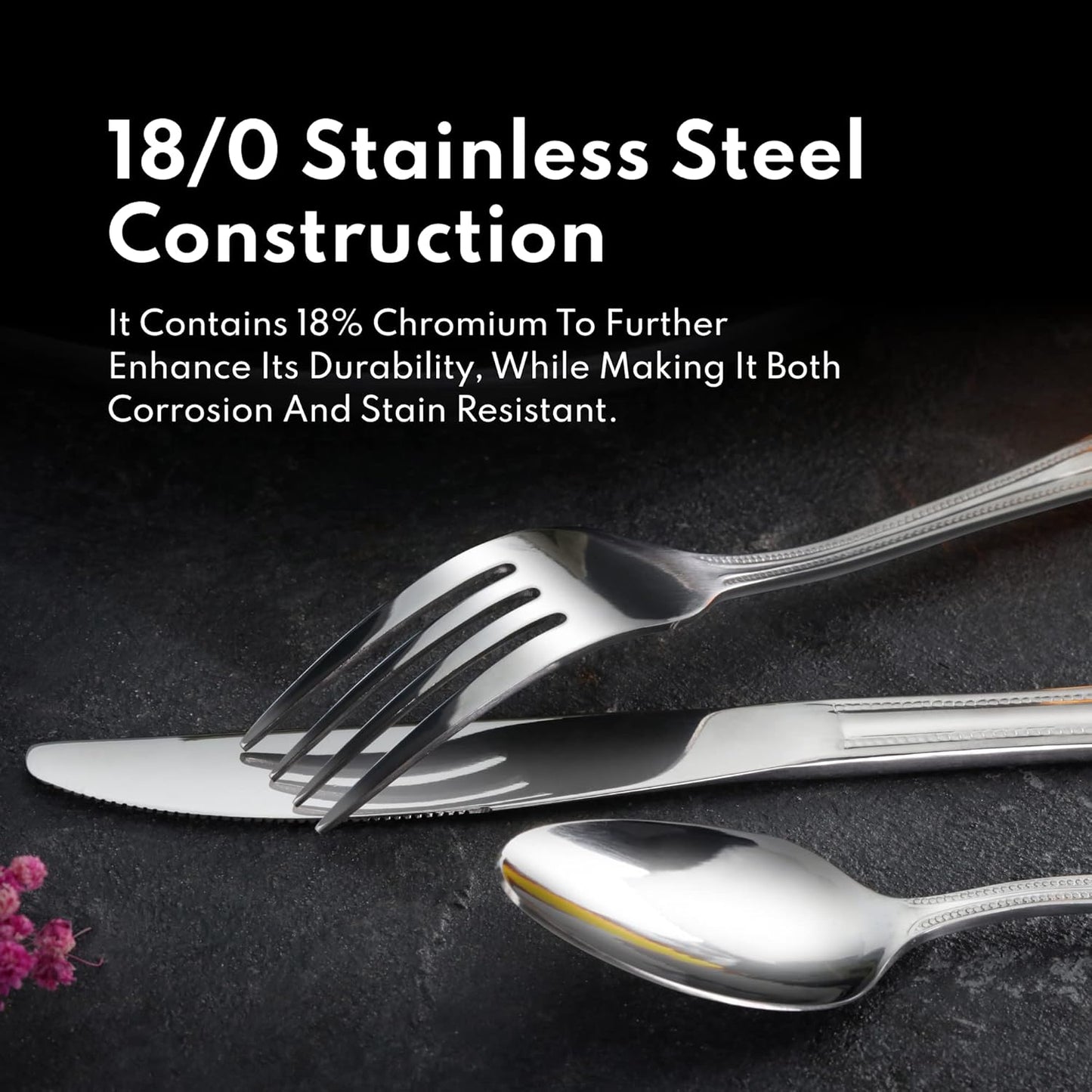 Slimline Pattern 18/0 Stainless Steel Butter Knife, 6.3-Inch, Set of 12, Commercial Grade