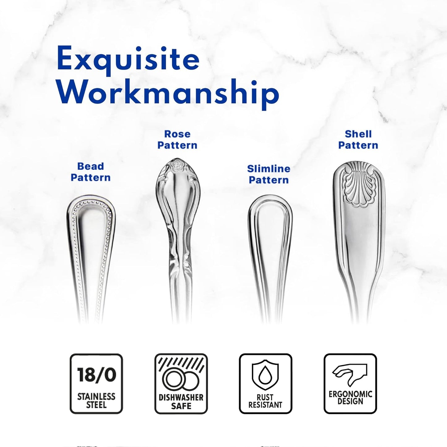 Slimline Pattern 18/0 Stainless Steel Butter Knife, 6.3-Inch, Set of 12, Commercial Grade