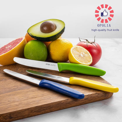 Steak Knives,Sharp Serrated Kitchen Knives,6 Pieces Black Bread Knife,Multi-purpose Kitchen Knife,High-Carbon Stainless Steel Tamato Knives Set,Ergonomic Handle,Dishwasher Safe