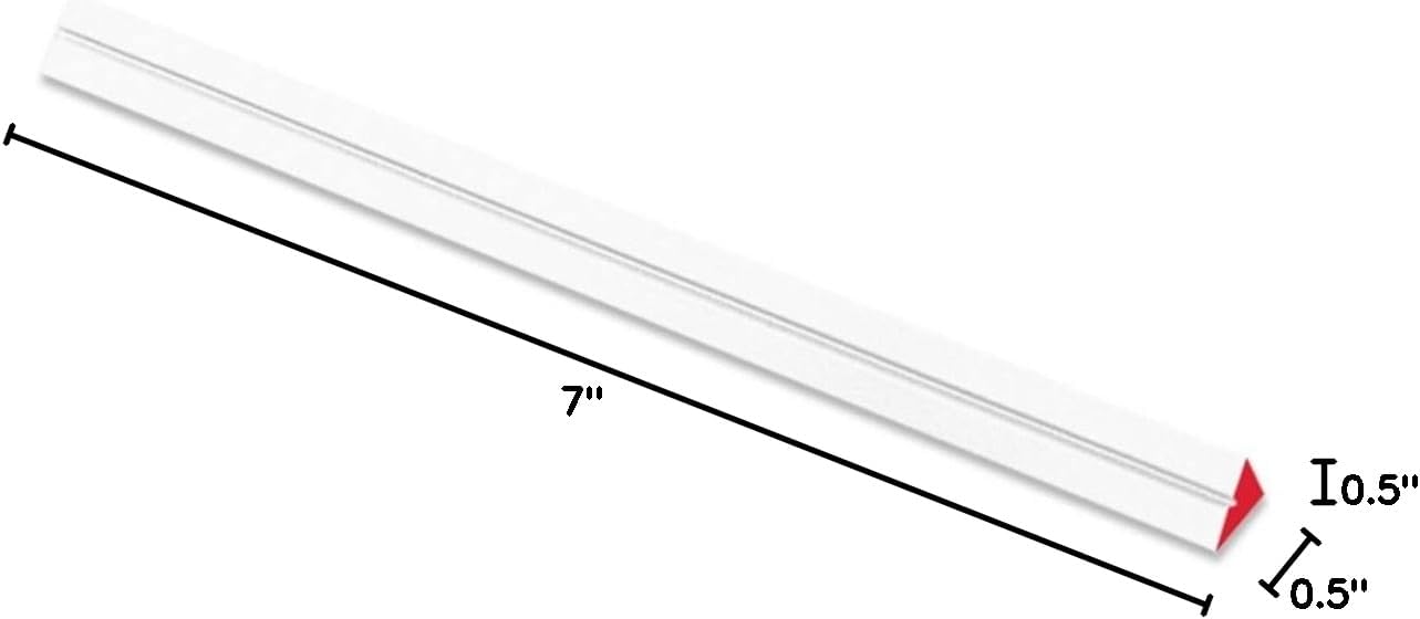 Tri-Angle White Sharpening Stone with Ultra-Fine-Grit for Professional-Grade Finishing and Polishing - 204UF1