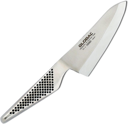 Global GS-4, Classic 4.75in/12cm Oriental, Stainless Steel Deba Knife, 4.75