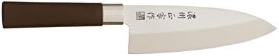 Satake Sangyo SEKI245517 Knife by Masamune Onshu Deba Knife, Made in Japan, 6.3 inches (160 mm), Fish, Sashimi, Made in Seki City, Japanese Knife, Resin Handle, Single Blade
