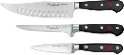 WÜSTHOF Classic 3-Piece BBQ Prep Knife Set