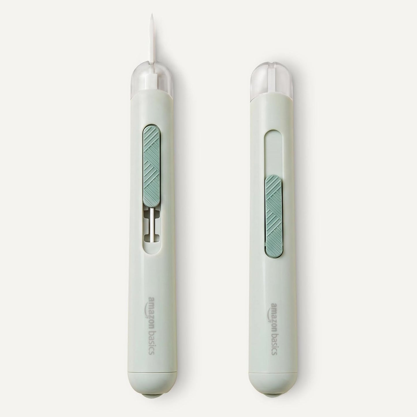 Ceramic Box Cutter Utility Knife, Adjustable Safety Cutter, 0.75 x 0.75 x 5.50 inches, Green, 1-Pack